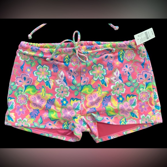 PacSun Other - NWT_Pink Floral Boyshort Bikini Bottoms__NWT
